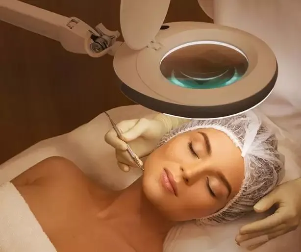 Limpeza de pele facial